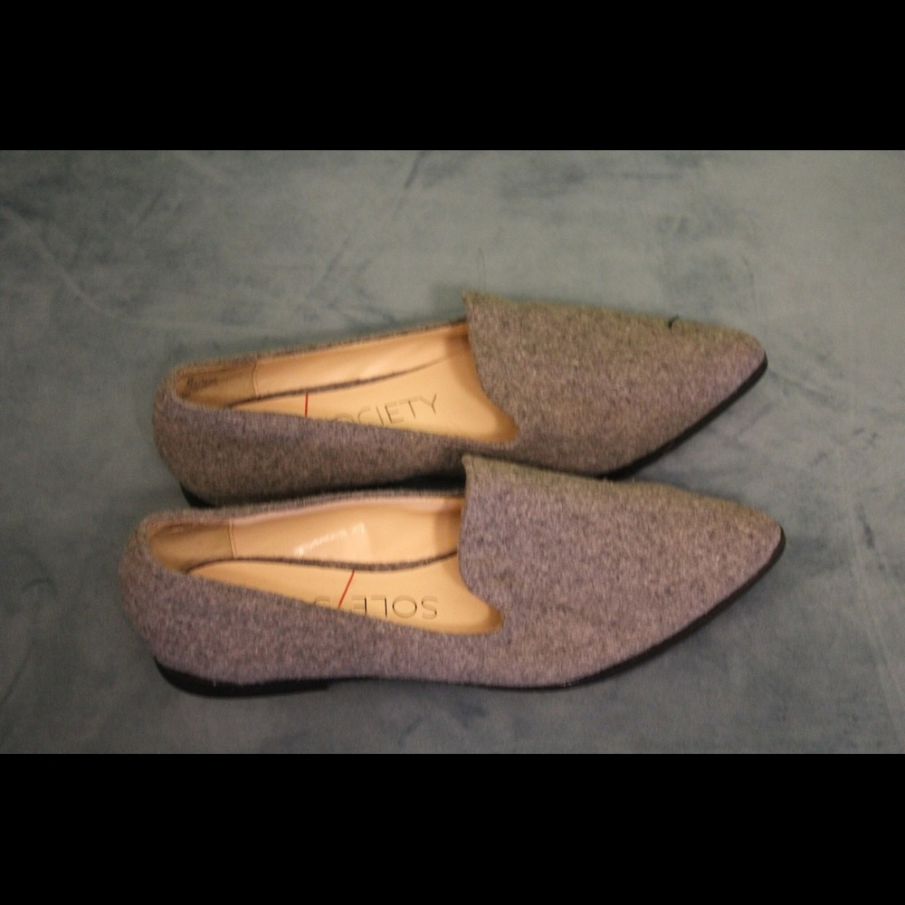 Grey flats